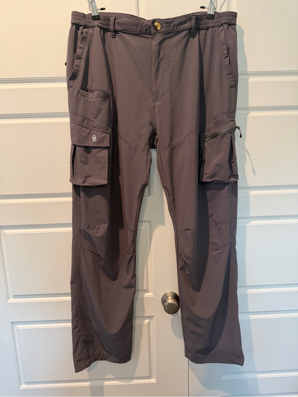 Little Donkey Andy Men's Quick Dry UPF 50+ Lightweight Hiking Cargo Pants Sz XL